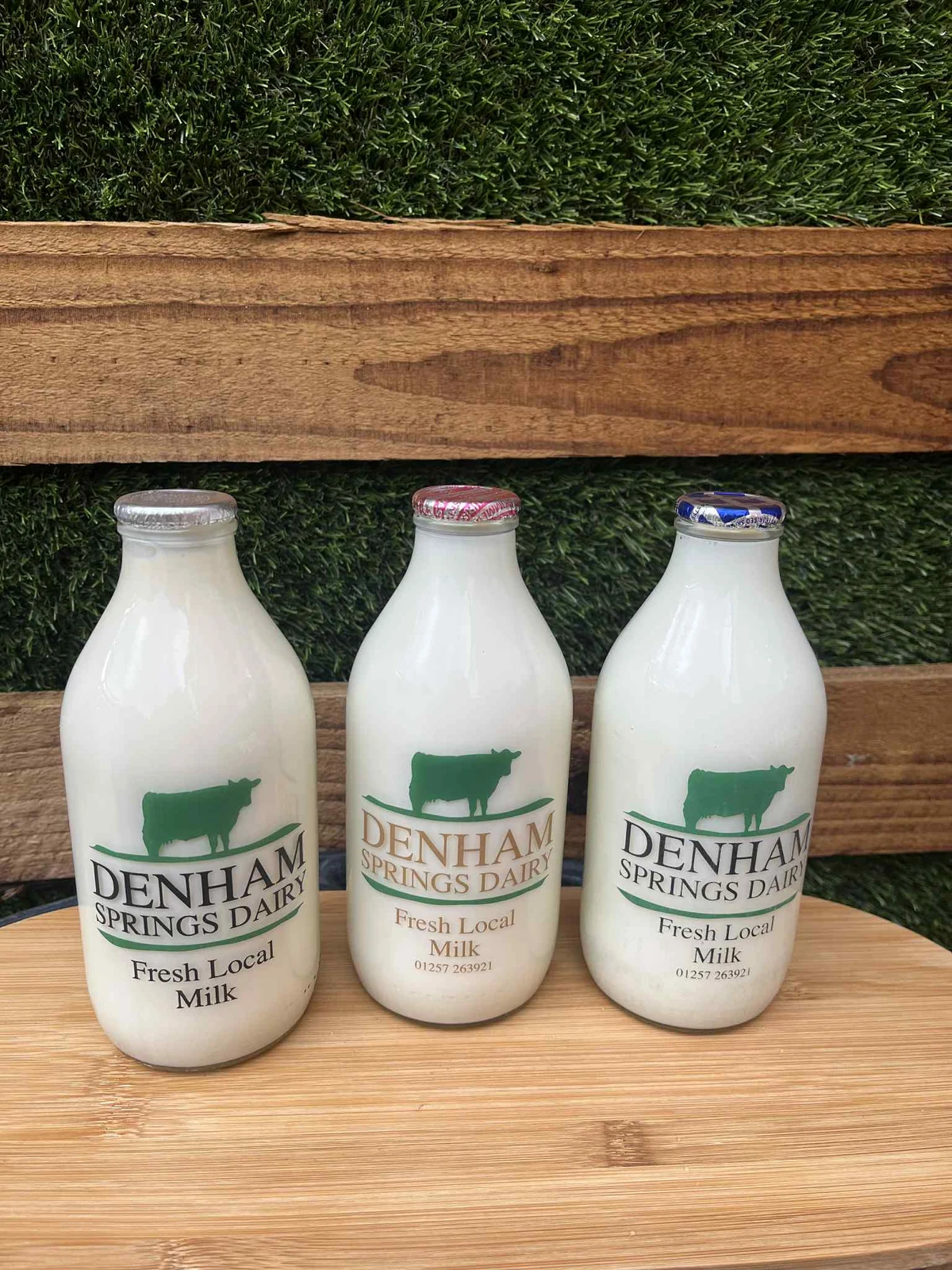 Glass Bottled Milk (Full Fat / Semi Skim / Skimmed)